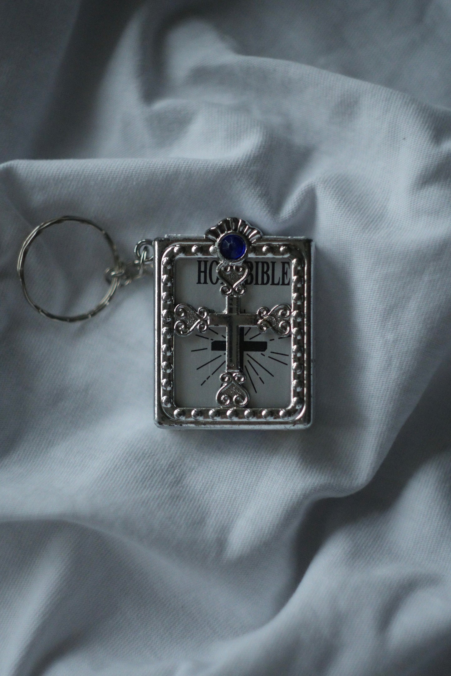 The Tiny Bible Keychain