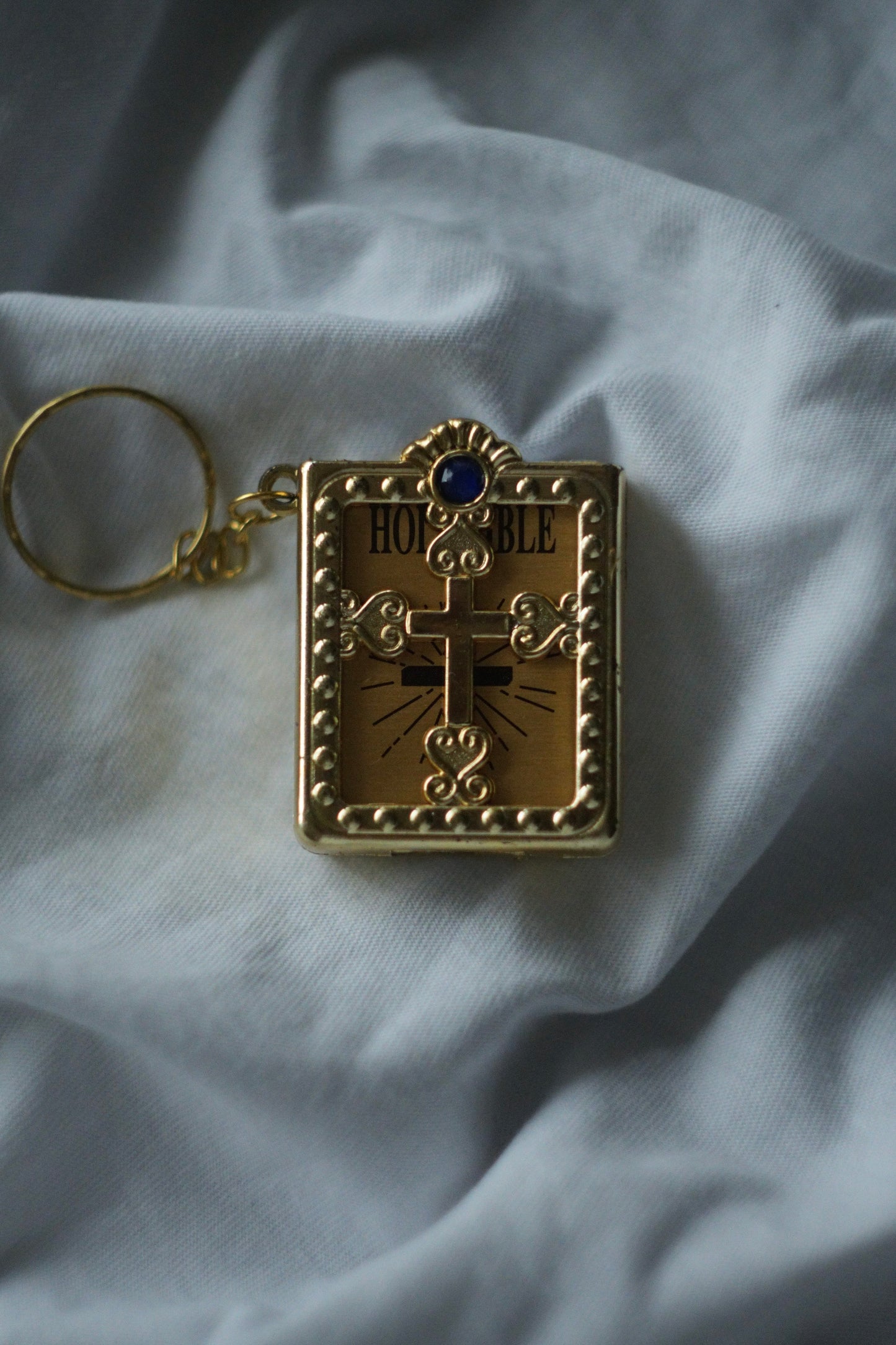 The Tiny Bible Keychain