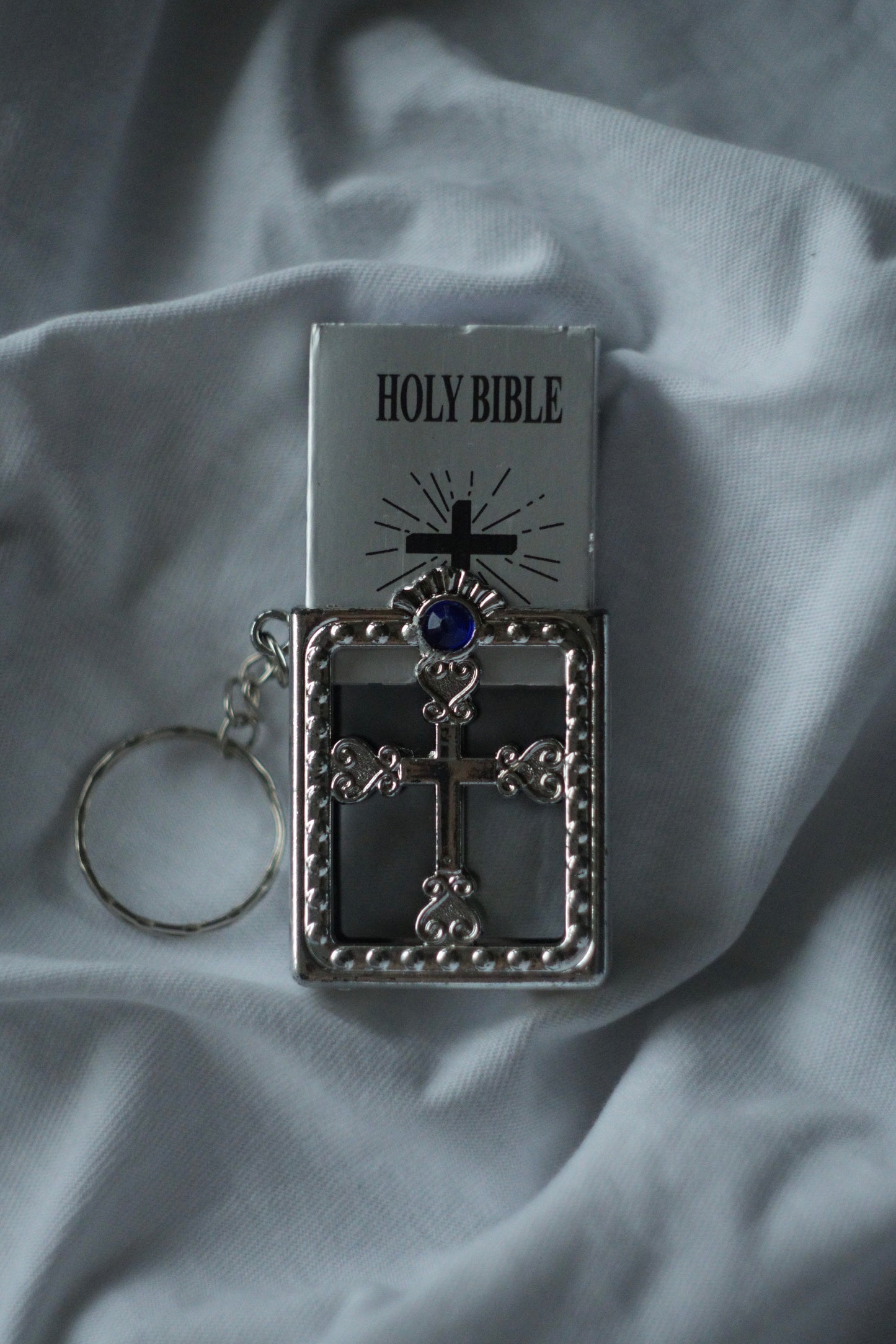The Tiny Bible Keychain