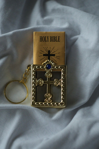 The Tiny Bible Keychain