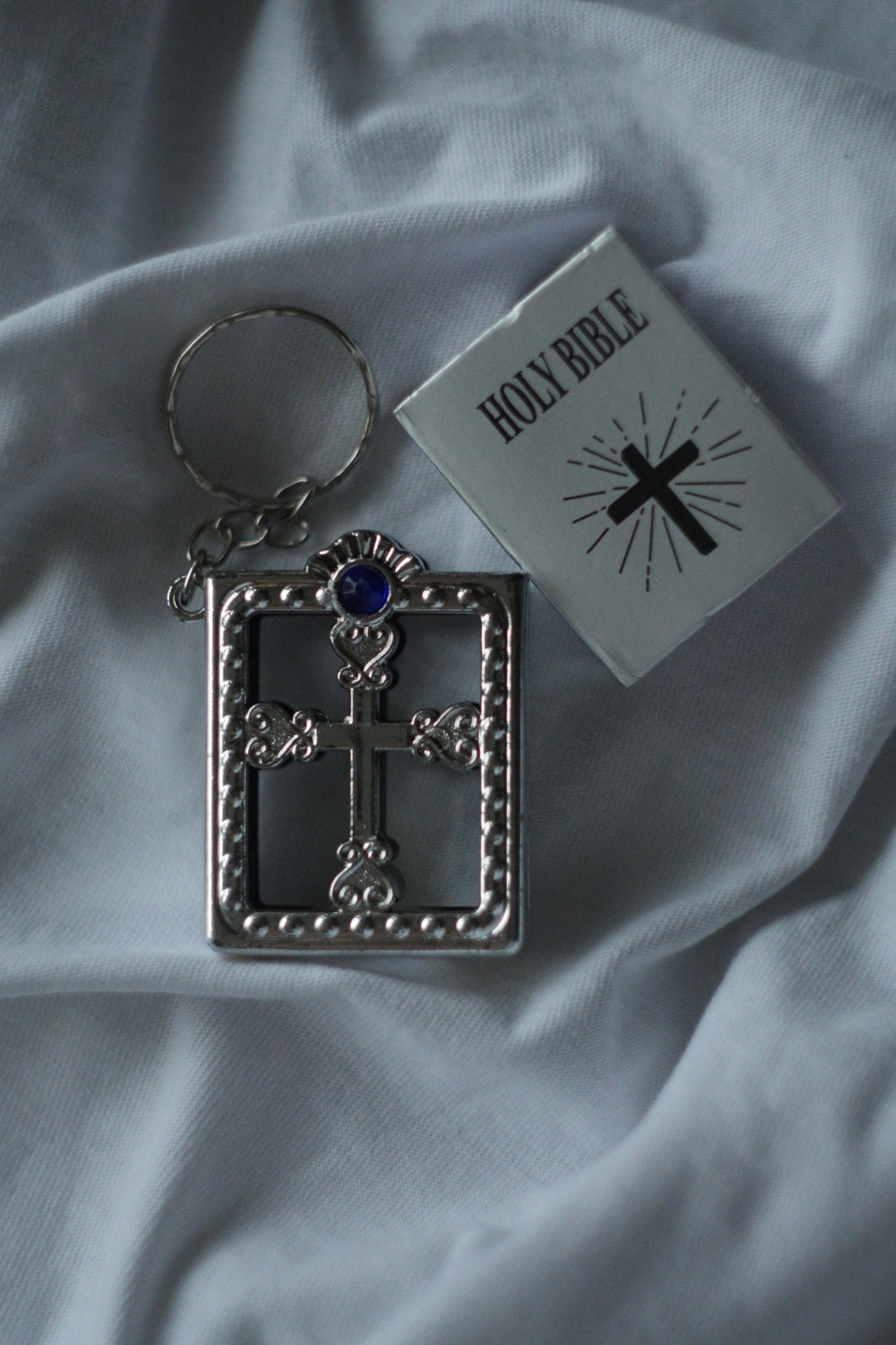 The Tiny Bible Keychain