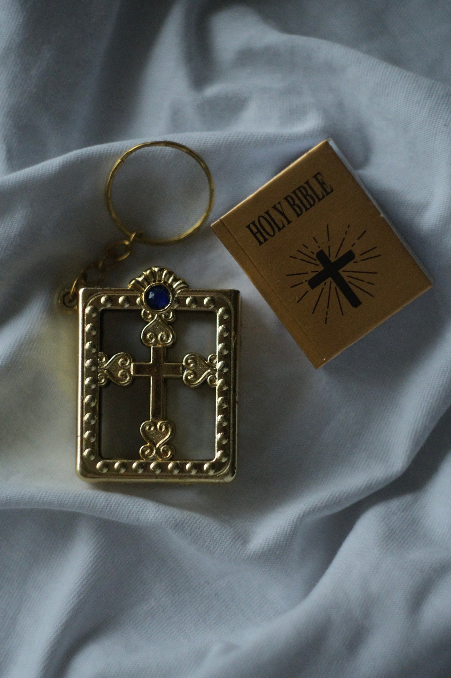 The Tiny Bible Keychain