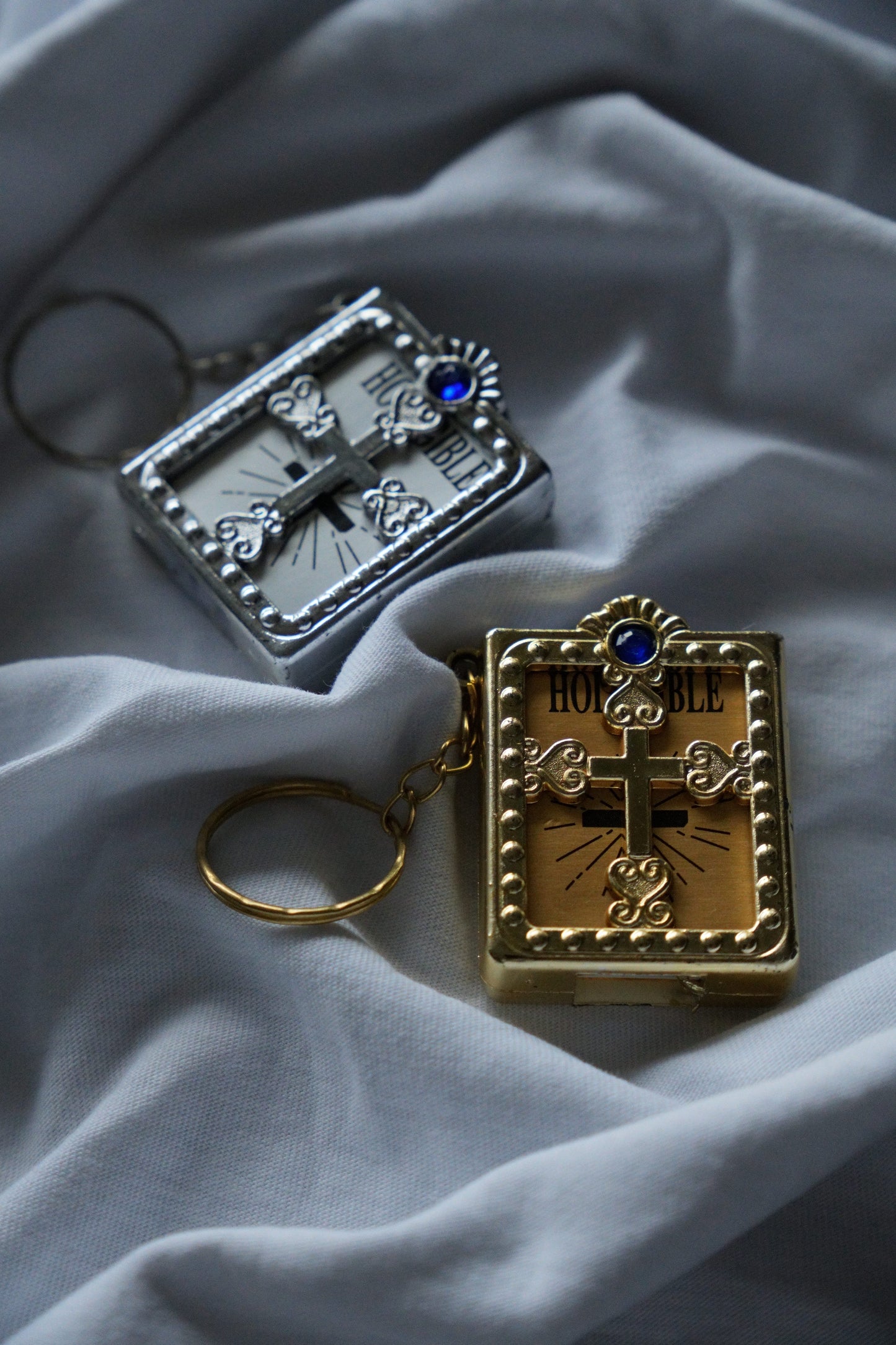 The Tiny Bible Keychain