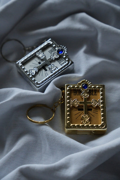 The Tiny Bible Keychain