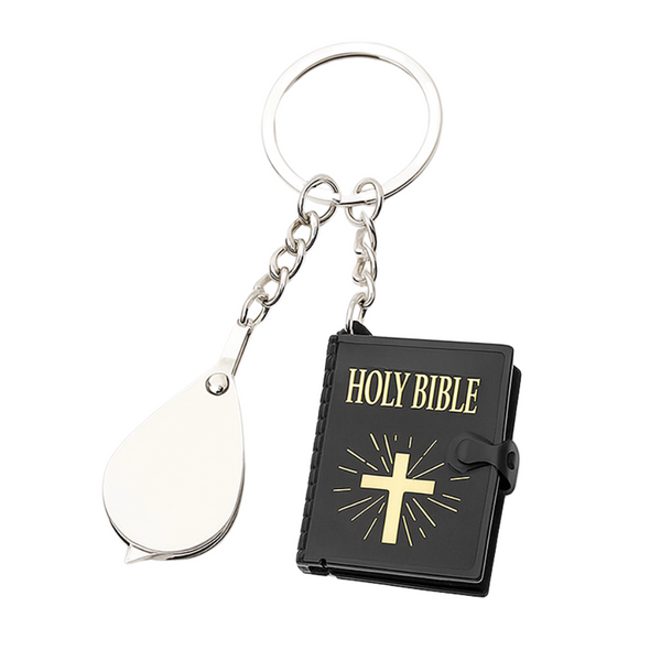 The Tiny Bible Keychain Set